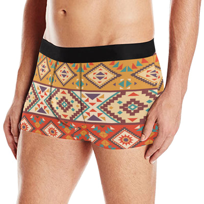 Navajo Pattern Print Design A01 Men's Boxer Briefs