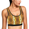 Native Pattern Print Design A09 Sports Bra