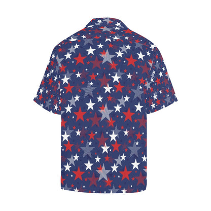Star Print Design LKS304 Men's Hawaiian Shirt