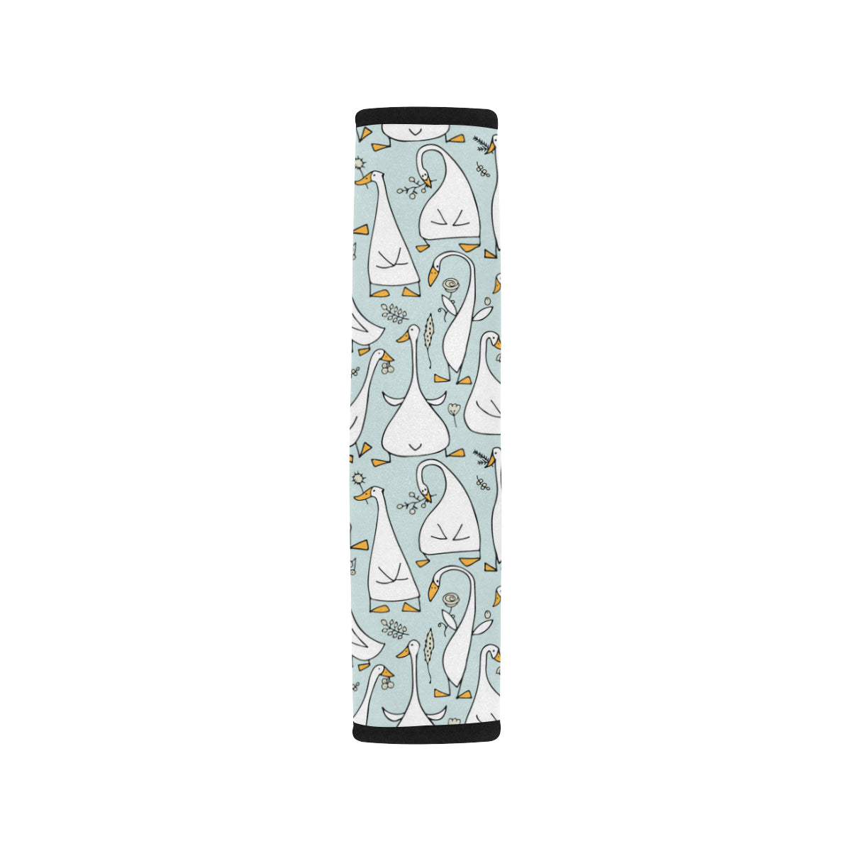 Goose Pattern Print Design 03 Car Seat Belt Cover