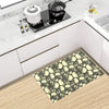 Skull Print Design LKS302 Kitchen Mat