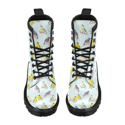 Bird Sweet Themed Print Pattern Women's Boots