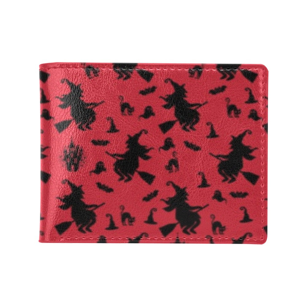 Witch Print Design LKS303 Men's ID Card Wallet