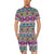 Indian Navajo Color Themed Design Print Men's Romper