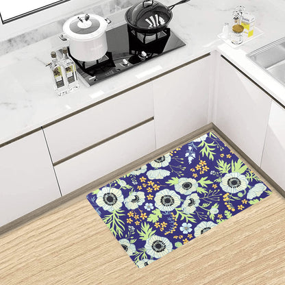 Anemone Pattern Print Design AM06 Kitchen Mat