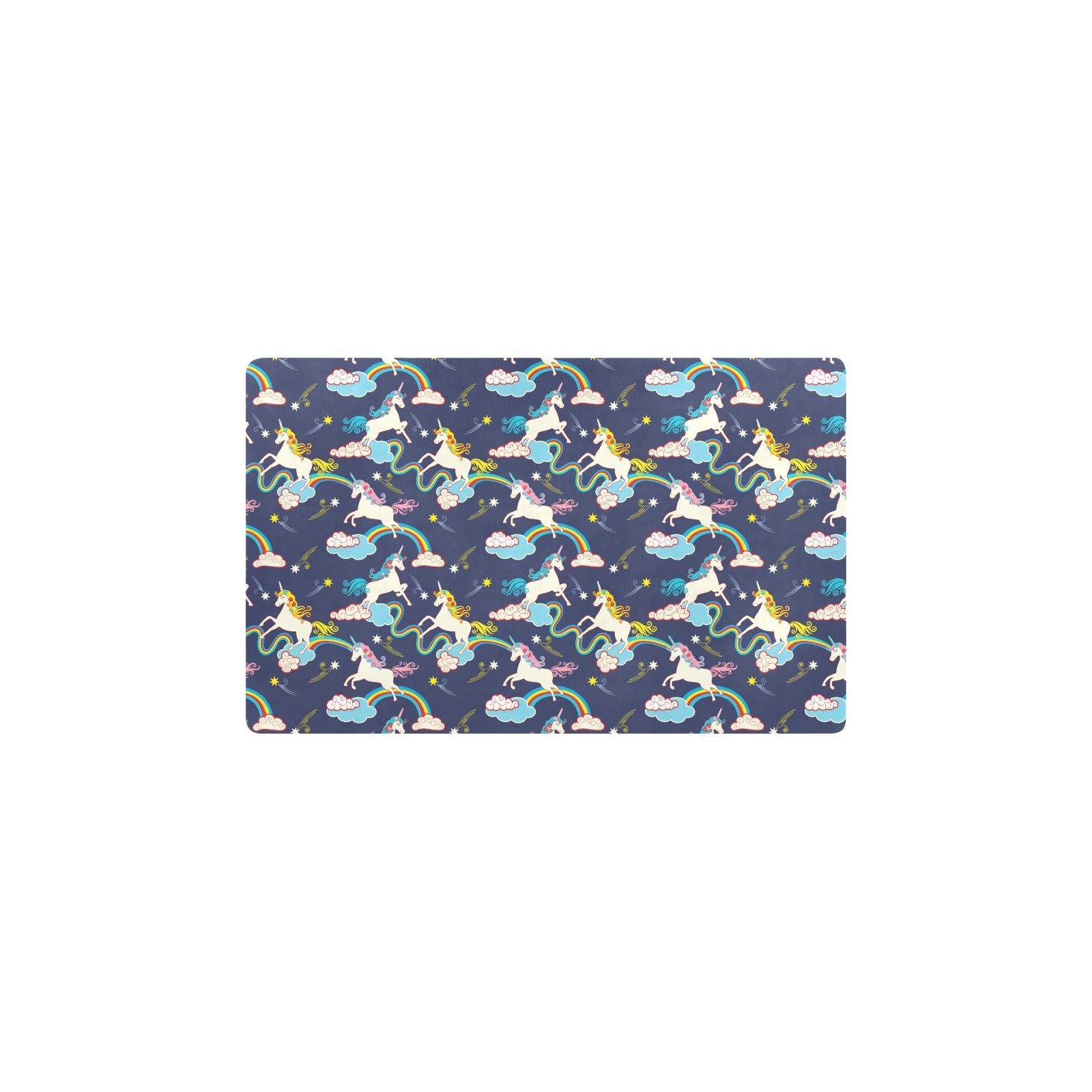 Unicorn Print Design LKS304 Kitchen Mat