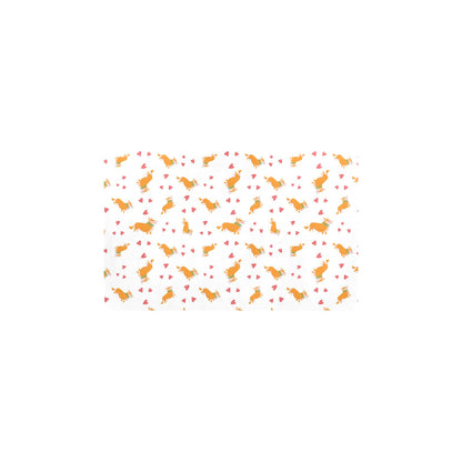 Cardigan Welsh Corgis Pattern Print Design 04 Kitchen Mat