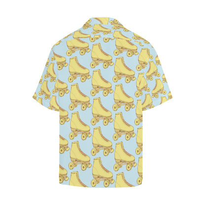 Roller skate Pattern Print Design A03 Men's Hawaiian Shirt