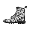 Yin Yang Print Design LKS302 Women's Boots