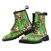 Camouflage Realistic Tree Fresh Print Women's Boots