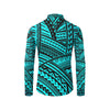 Polynesian Tribal Men's Long Sleeve Shirt