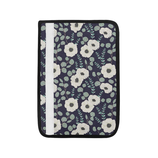 Anemone Pattern Print Design AM01 Car Seat Belt Cover