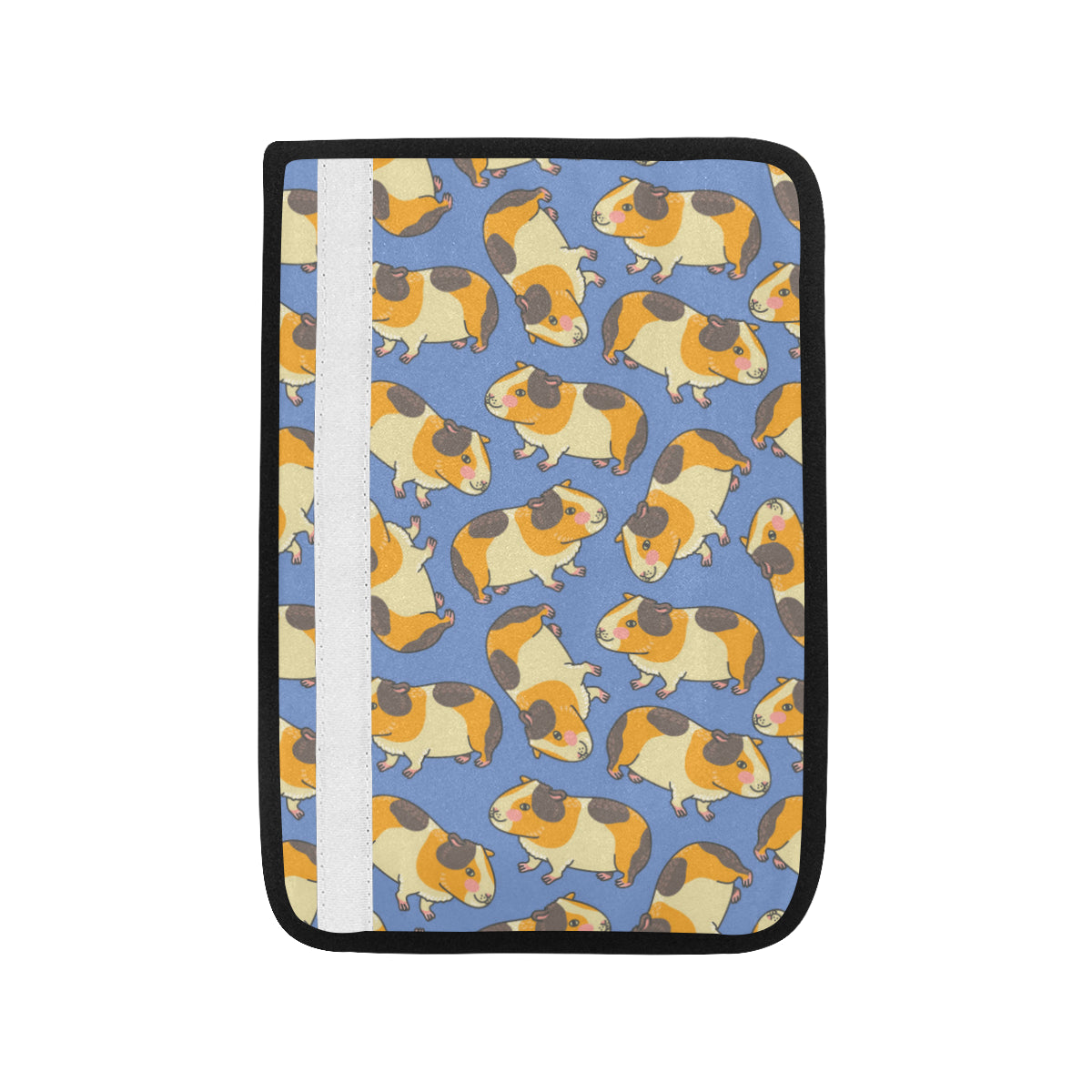 Guinea Pig Pattern Print Design 01 Car Seat Belt Cover