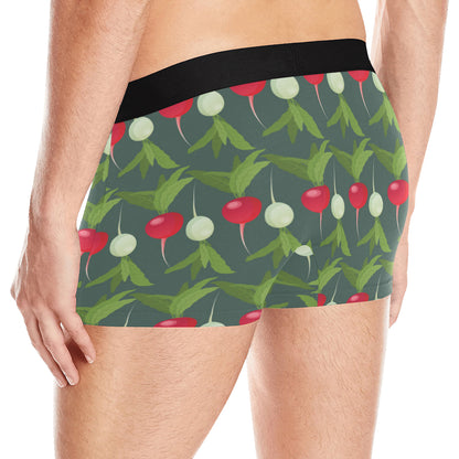 Radish Pattern Print Design A03 Men's Boxer Briefs