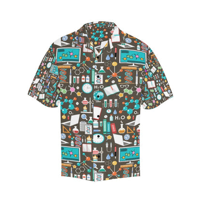 Science Print Design LKS303 Men's Hawaiian Shirt