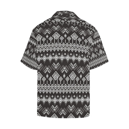 Tribal Pattern Print Design LKS304 Men's Hawaiian Shirt
