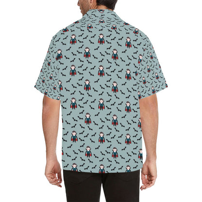 Vampire Print Design LKS304 Men's Hawaiian Shirt