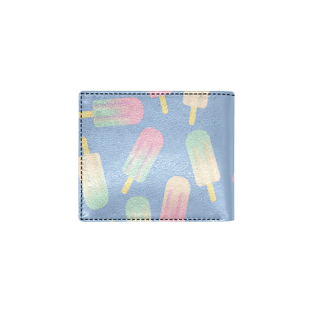 Ice Cream Pattern Print Design 05 Men's ID Card Wallet
