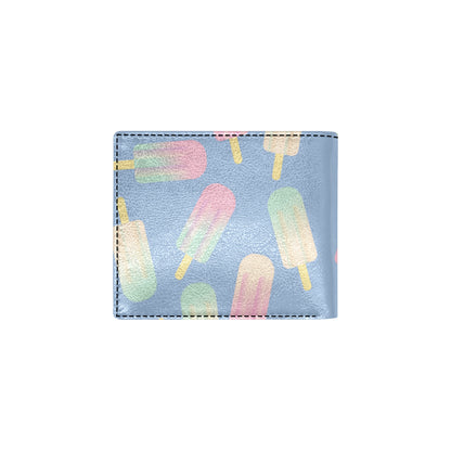 Ice Cream Pattern Print Design 05 Men's ID Card Wallet