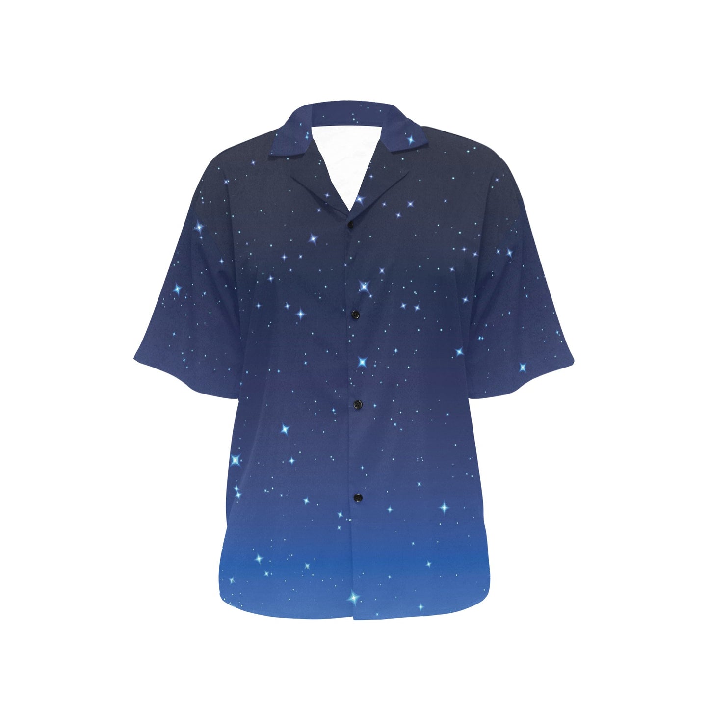 Night sky Pattern Print Design A01 Women's Hawaiian Shirt