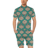 Boho Head Elephant Men's Romper