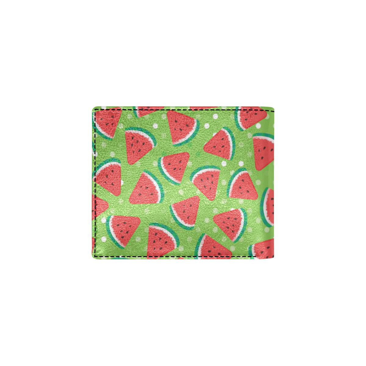Watermelon Pattern Print Design WM05 Men's ID Card Wallet