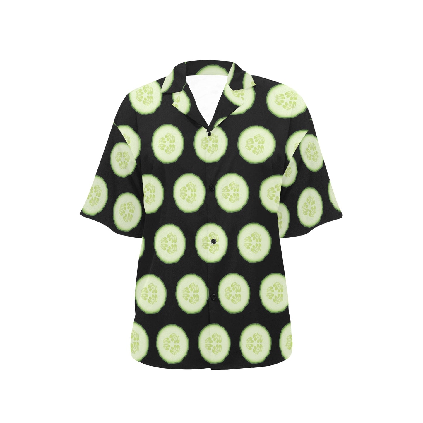 Cucumber Pattern Print Design CC02 Women's Hawaiian Shirt