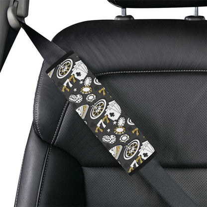Casino Pattern Print Design 05 Car Seat Belt Cover
