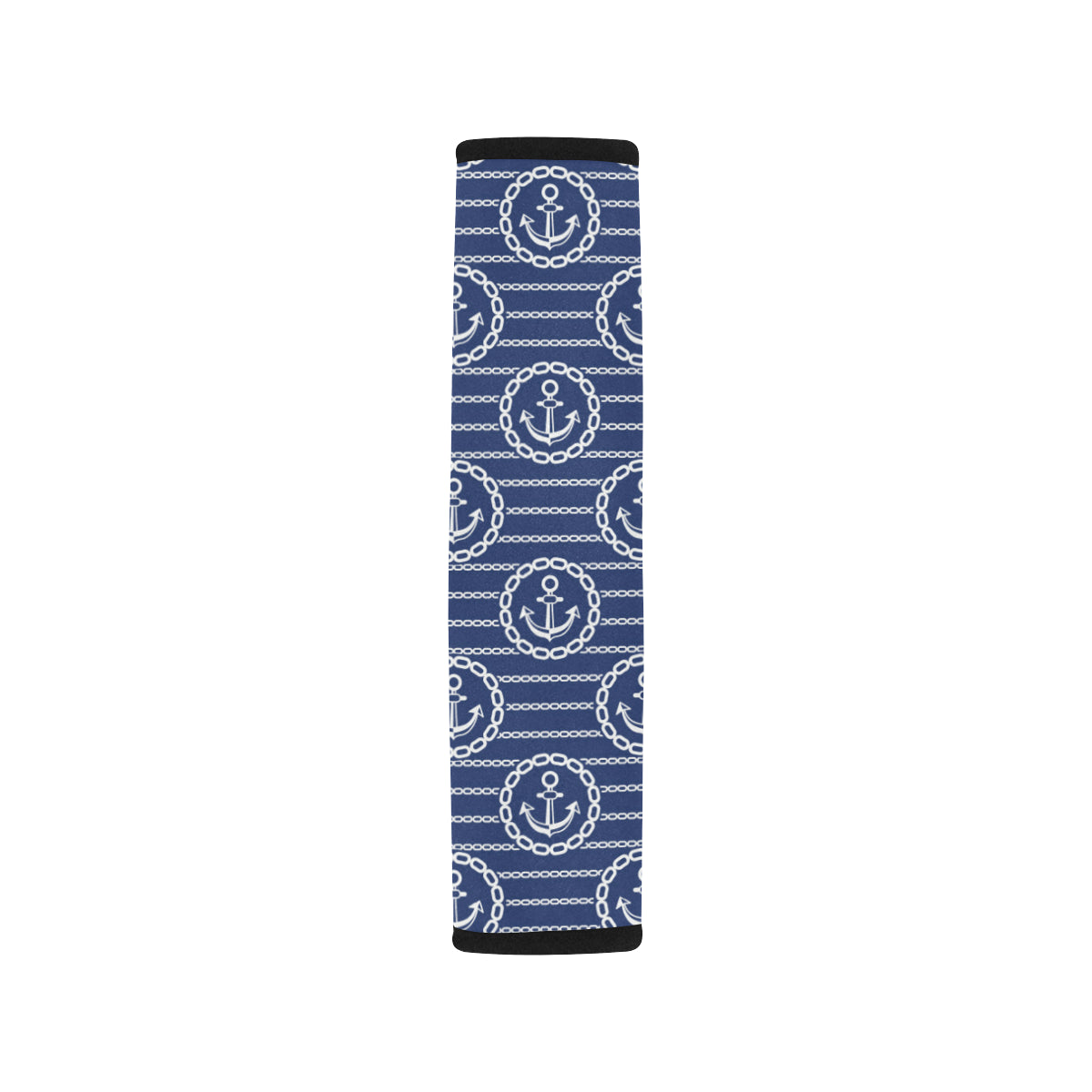 Anchor Stripe Pattern Car Seat Belt Cover
