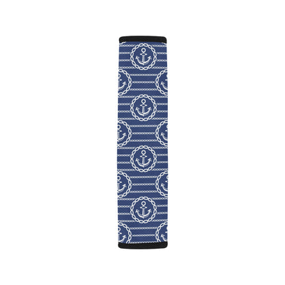 Anchor Stripe Pattern Car Seat Belt Cover