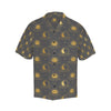 Sun Moon Print Design LKS305 Men's Hawaiian Shirt