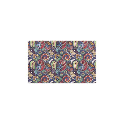 Paisley Boho Pattern Print Design A03 Kitchen Mat