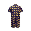 Gold Horse Pattern Men's Romper