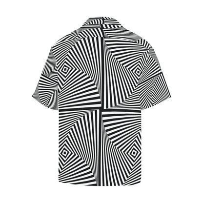Vortex Print Design LKS302 Men's Hawaiian Shirt