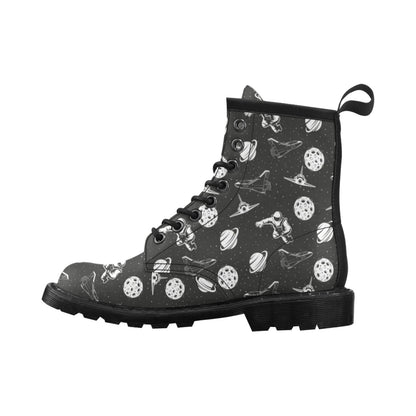 Space Astronauts Print Women's Boots