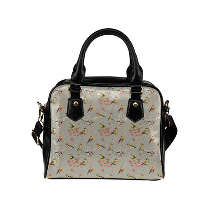 Birds Pattern Print Design 03 Shoulder Handbag