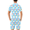 Polar Bear Pattern Print Design PB06 Men's Romper