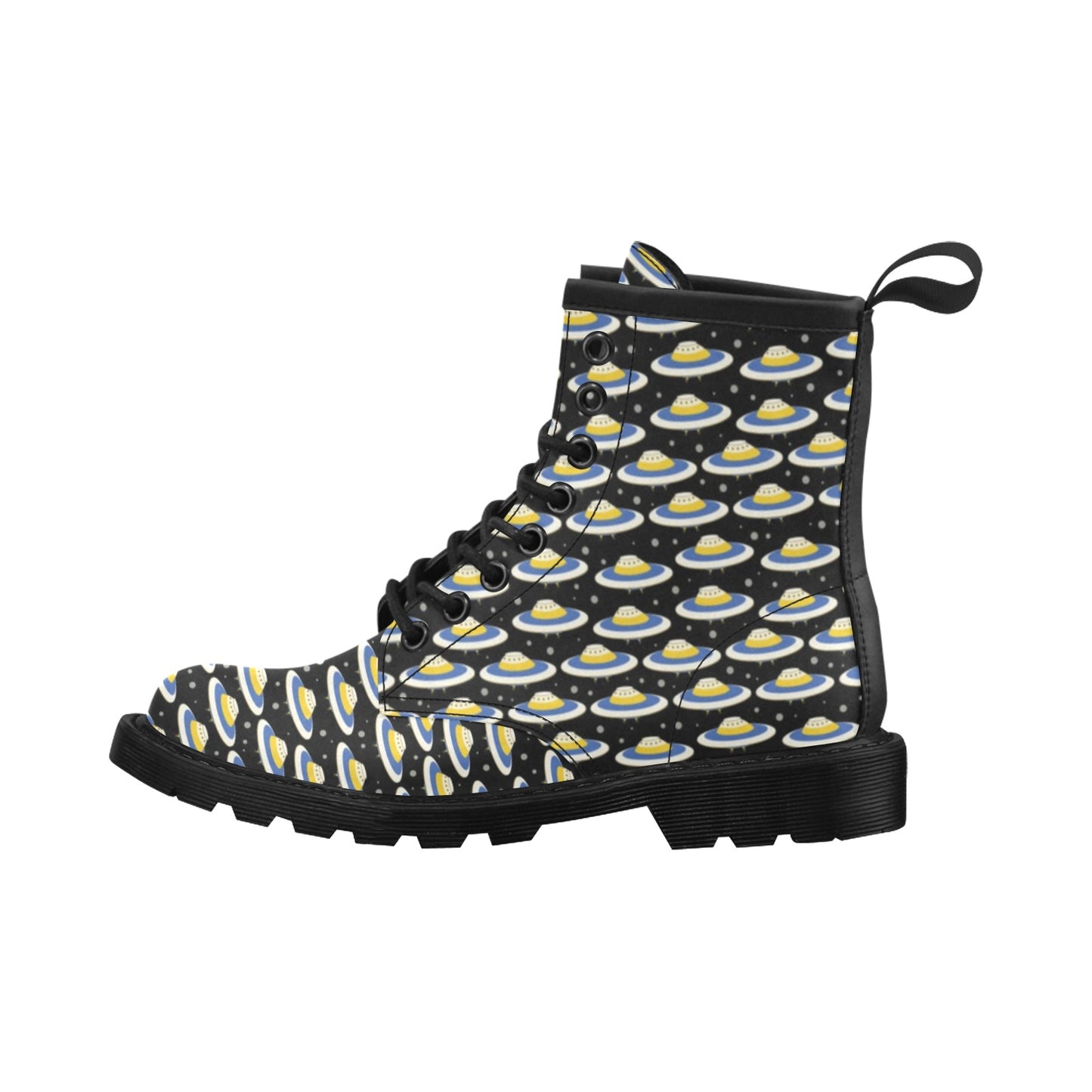 UFO Print Design LKS303 Women's Boots