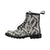 Fern Leave Print Pattern Women's Boots