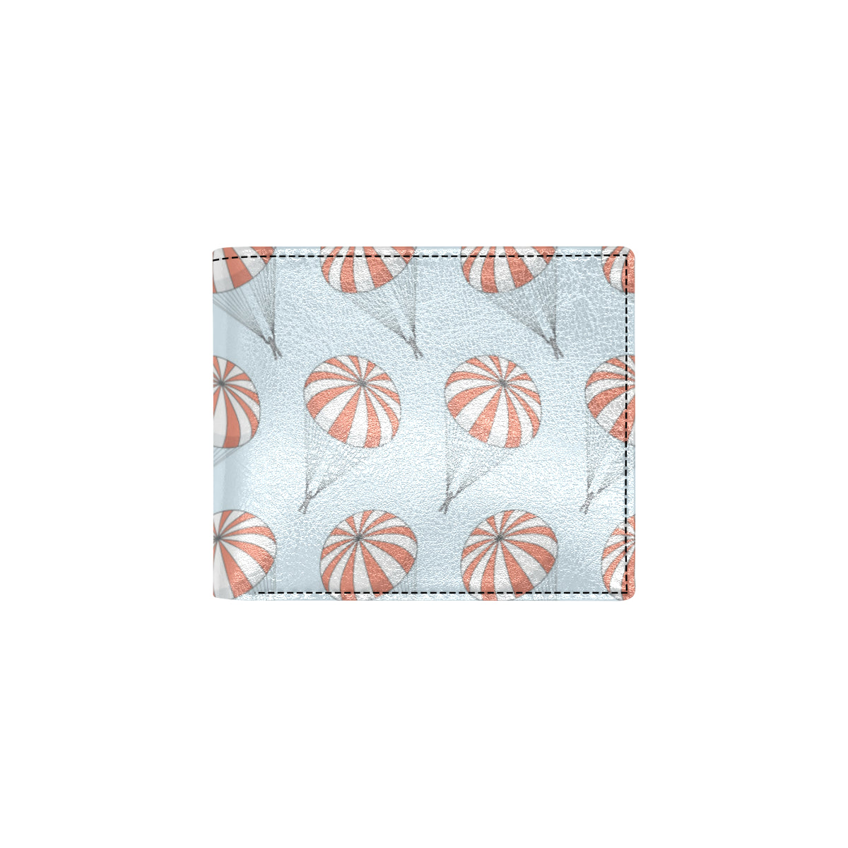 Skydiving Pattern Print Design 01 Men's ID Card Wallet