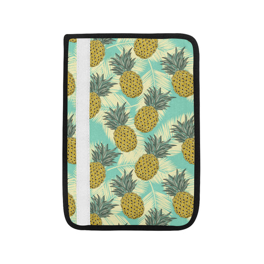 Pineapple Pattern Print Design PP03 Car Seat Belt Cover