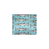 Barracuda Pattern Print Design 03 Men's ID Card Wallet