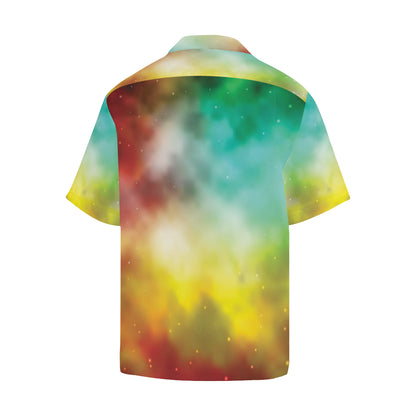Nebula Pattern Print Design A04 Men's Hawaiian Shirt