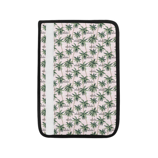 Aloha Beach Pattern Design Themed Print Car Seat Belt Cover