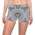 Polynesian Tribal Symbol Yoga Shorts