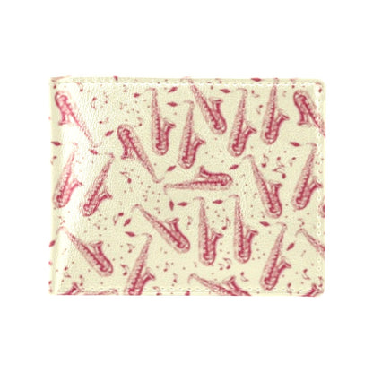 Saxophone Print Design LKS402 Men's ID Card Wallet