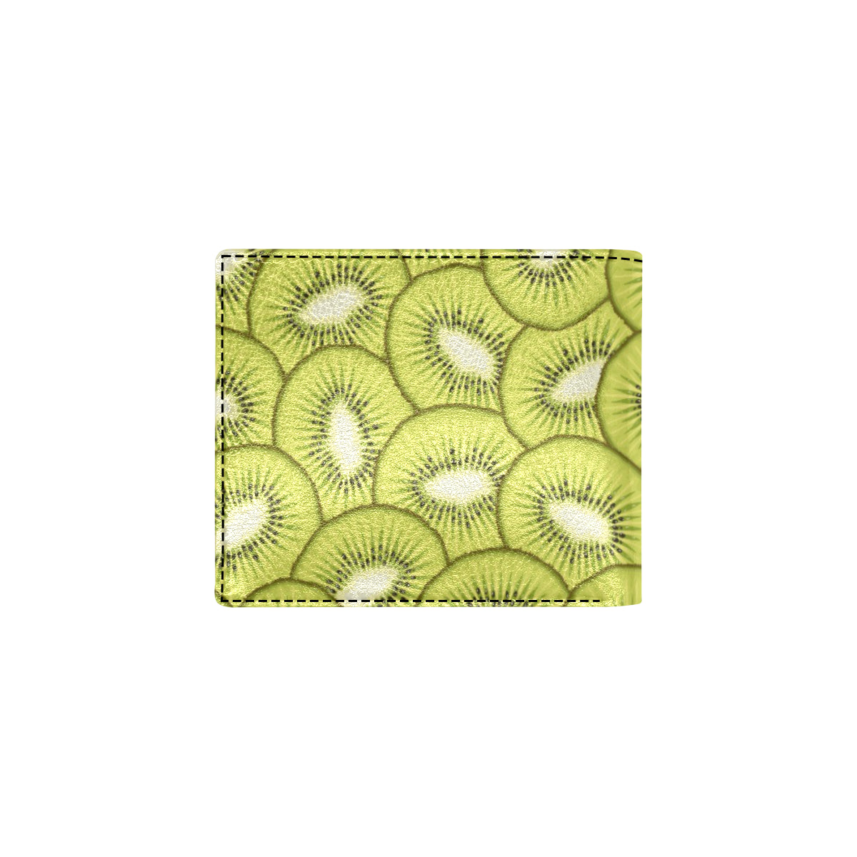Kiwi Pattern Print Design KW07 Men's ID Card Wallet