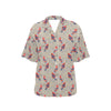 Birds Pattern Print Design 05 Women's Hawaiian Shirt