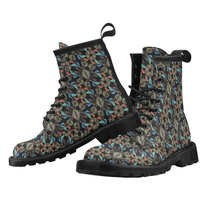 Ancient Greek Print Design LKS308 Women's Boots