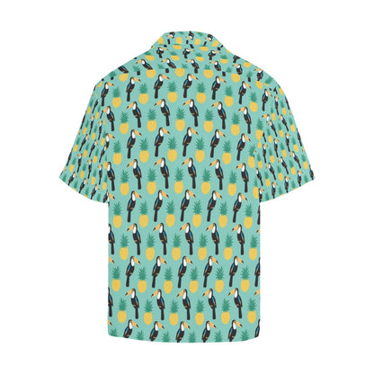 Toucan Print Design LKS301 Men's Hawaiian Shirt